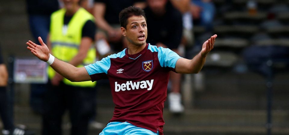 ¿Ya no está contento 'Chicharito' en el West Ham?