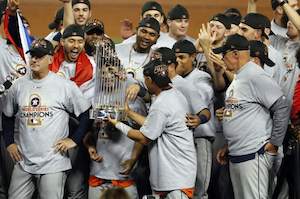 Los Astros campeones por primera vez en su historia