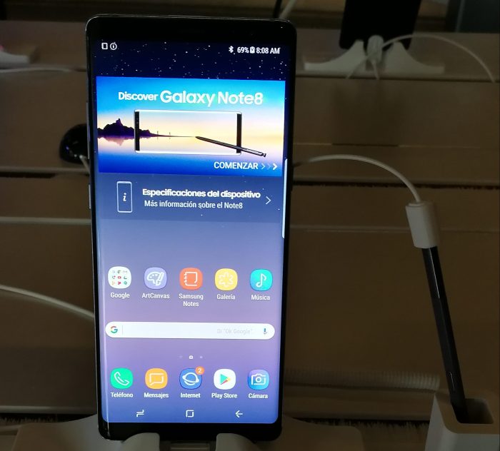 Galaxy Note 8 supera expectativas de Samsung en México
