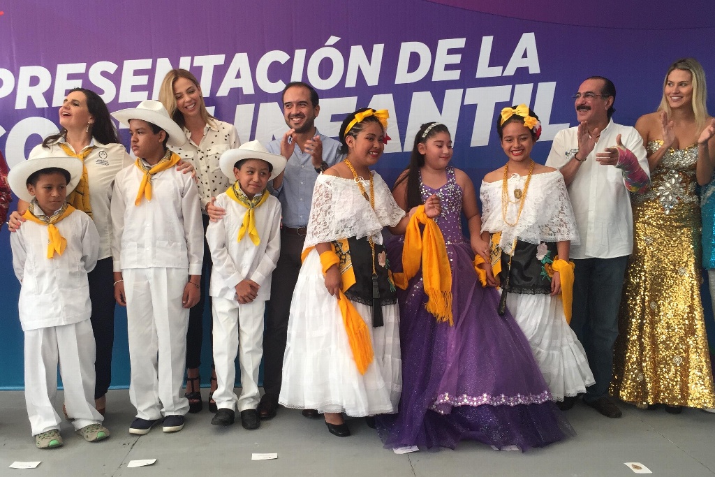 Presentan a la Corte Infantil del Carnaval de Veracruz 2019