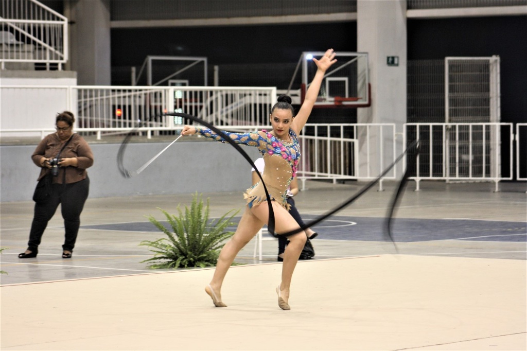Destaca medallista nacional en Gimnasia Rítmica en OE 2019