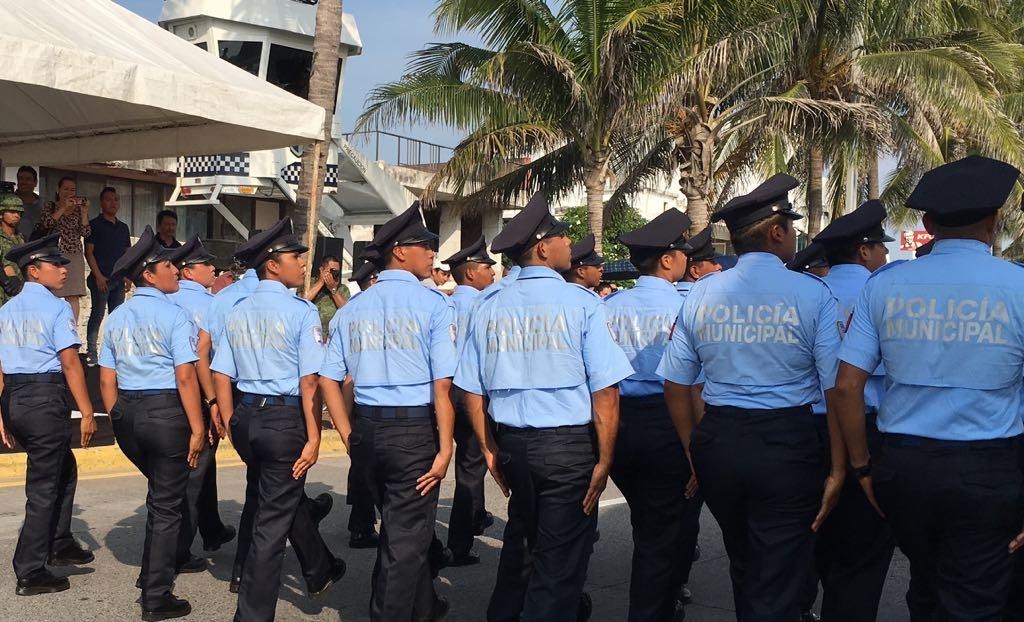 Suman 37 elementos graduados que formarán parte de la Policía Municipal de Boca del Río