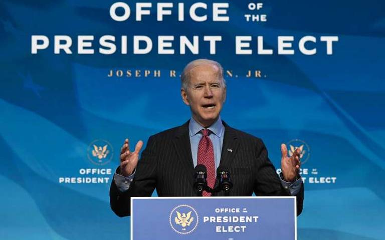 Biden presentará hoy plan de reactivación económica por 1.5 billones de dólares