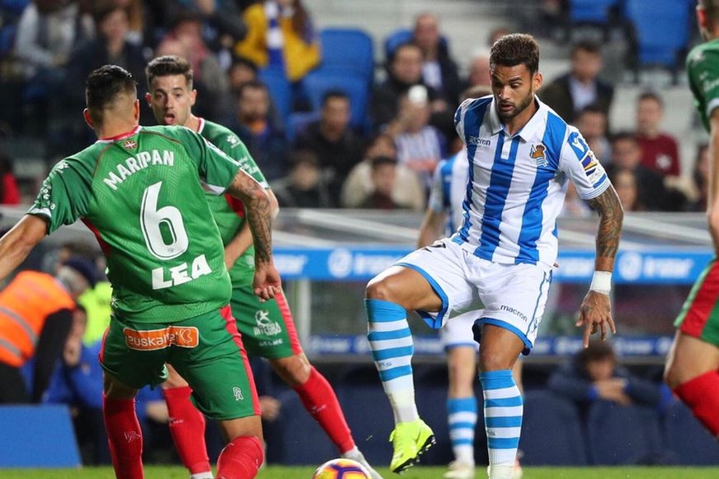 Real Sociedad y Moreno cayeron en último juego del año