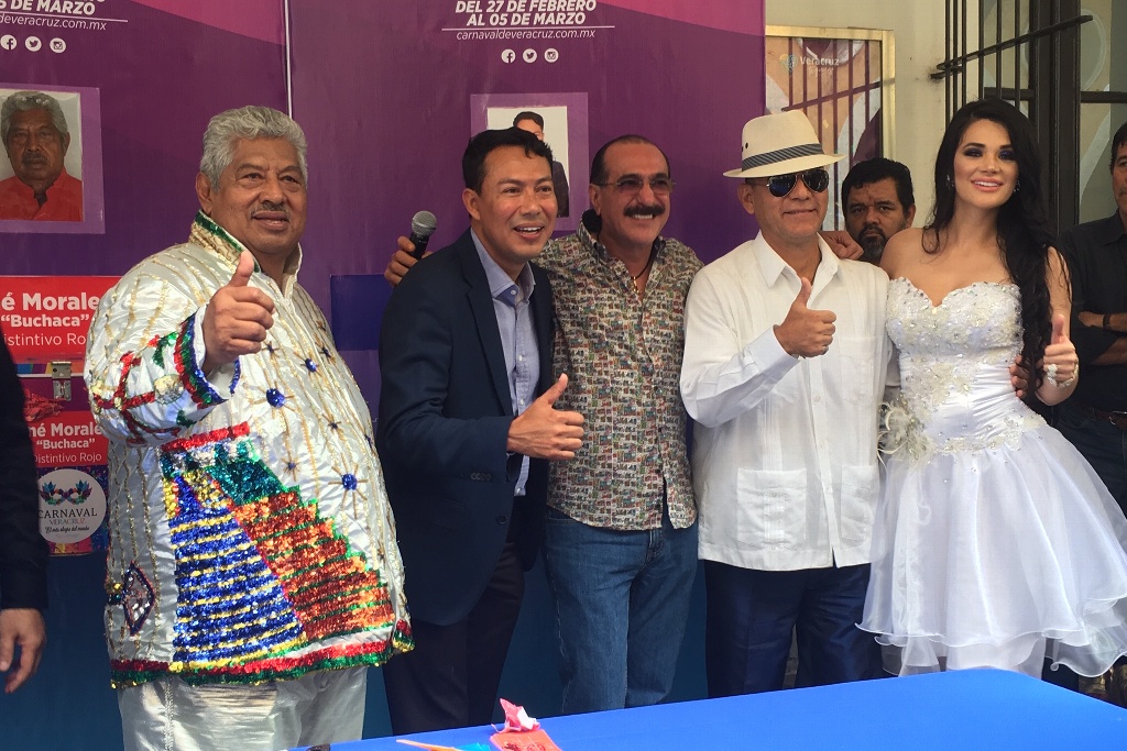 Buchaca y Fineso, siguen en la contienda para la elección del Rey del Carnaval de Veracruz
