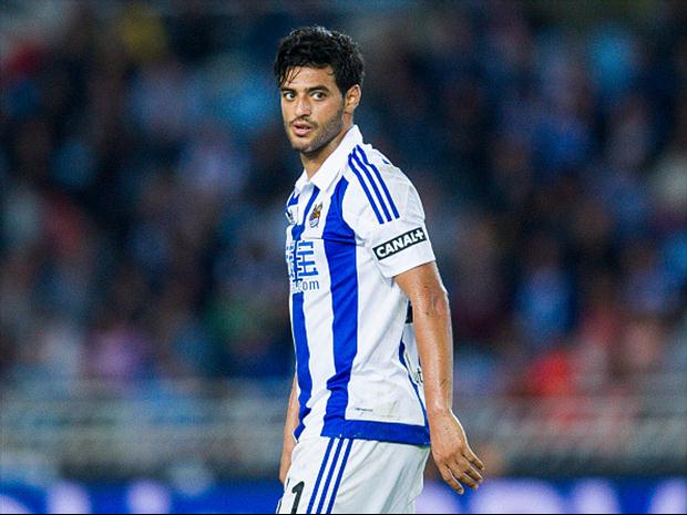 Carlos Vela y la Real Sociedad visitan Macedonia en Europa League
