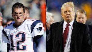 Tom Brady rompe relación con Donald Trump tras la polémica con la NFL