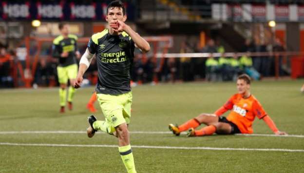 Chucky Lozano sella triunfo del PSV en Copa holandesa