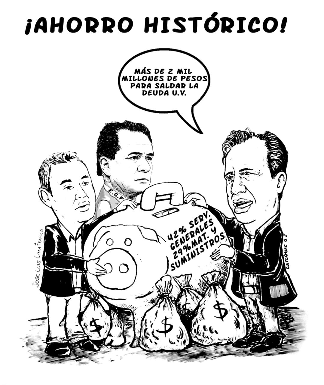 Saqueadores contra honestidad, un tema de finanzas en Veracruz