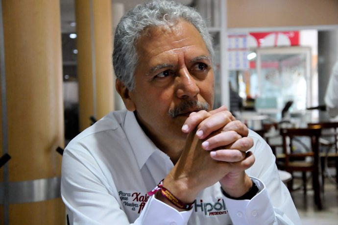 Pide Hipólito Rodríguez a xalapeños pagar el agua y predial hasta enero