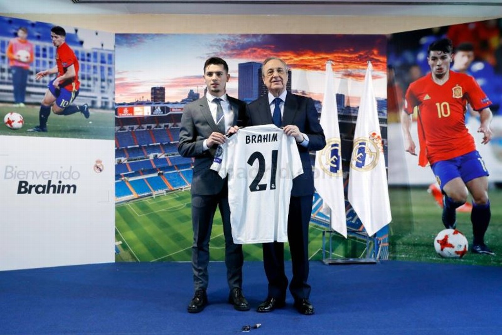 ¡Brahim presentado en el Real Madrid! (VIDEO)