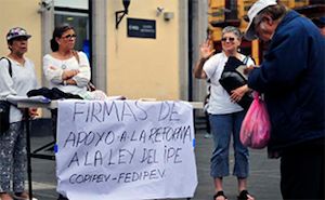 Sindicatos y adheridos demandan que se reforme la ley 287 del IPE