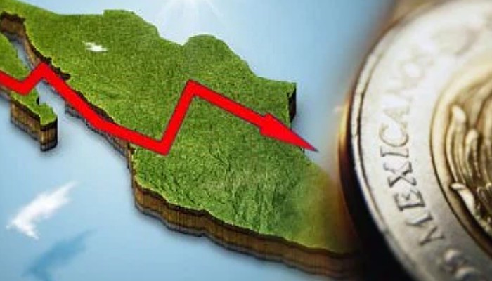 Cae la economía mexicana en julio