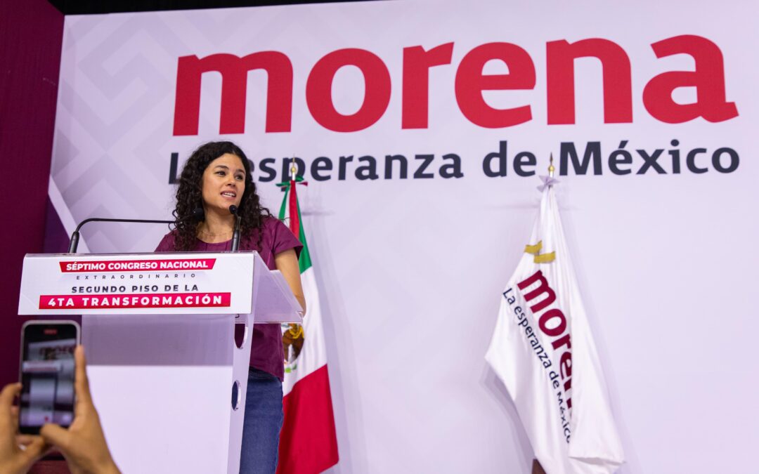 LUISA MARÍA ALCALDE ES ELEGIDA NUEVA PRESIDENTA NACIONAL DE MORENA: “NO LES VAMOS A FALLAR”