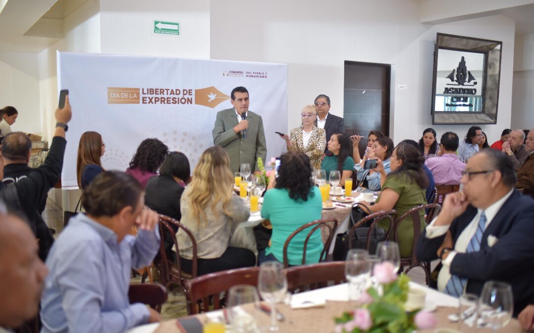 Valora diputado Esteban Bautista el papel del periodismo crítico en Veracruz