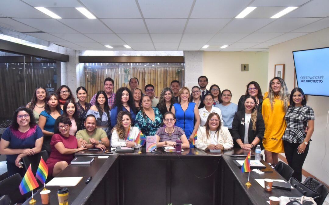 Analizan diputadas propuesta a favor de la comunidad de la diversidad sexual