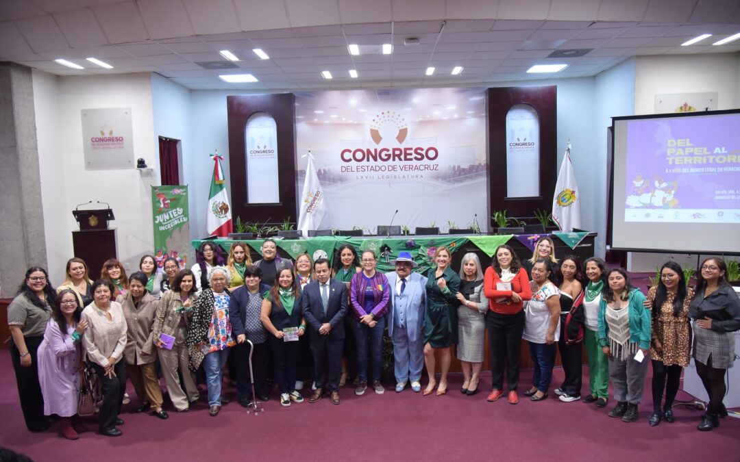 Se pronuncia diputada Carola Viveros a cuatro años del aborto legal en Veracruz