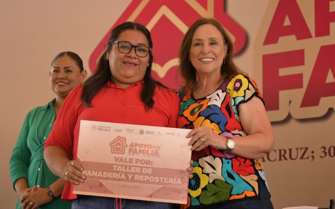 Rocío Nahle Impulsa la Economía Familiar en Minatitlán con Apoyos Directos