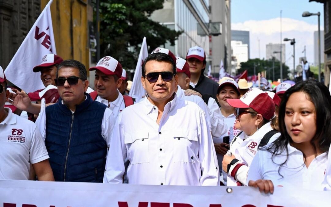 Esteban Bautista celebra el histórico primer informe de Claudia Sheinbaum en el Zócalo