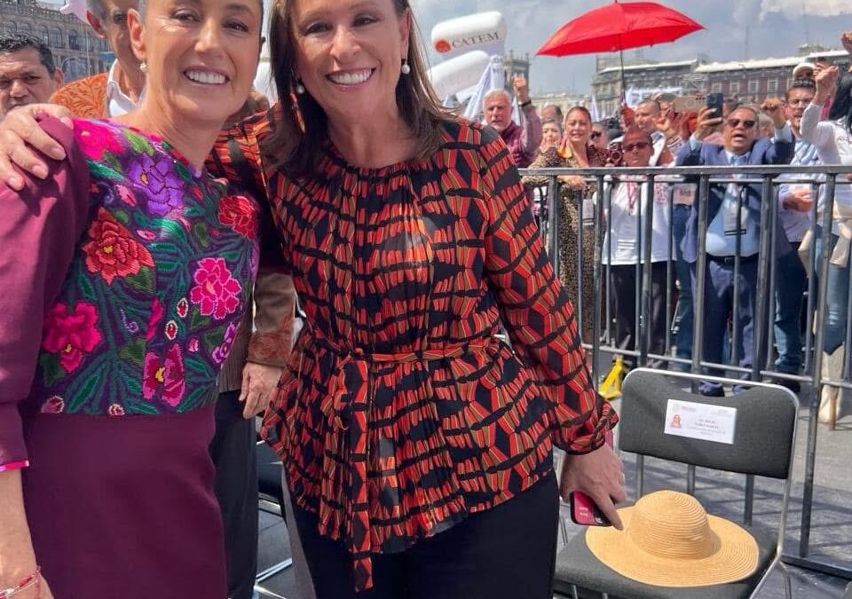 Rocío Nahle Acompaña a Claudia Sheinbaum en su Primer Informe: “Un Día Histórico para México”