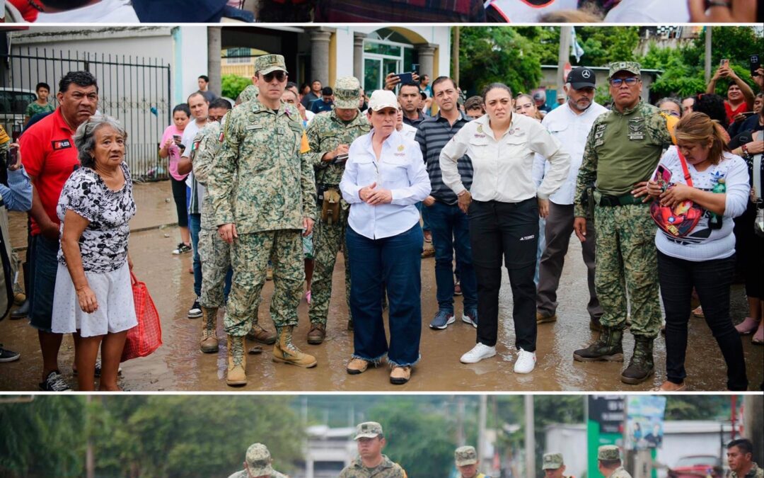 Gobernadora al Frente: Apoyo Total a la Zona Norte Afectada por Lluvias
