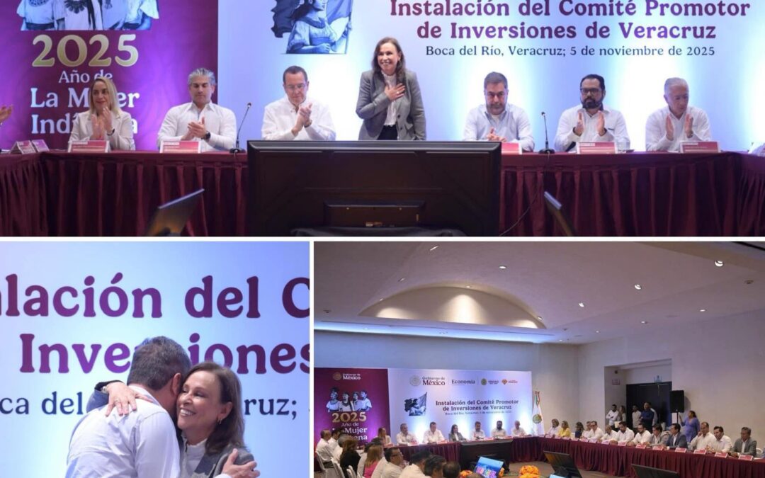 Rocío Nahle activa Comité de Inversiones con visión nacional: industria, campo y textiles en el centro de la estrategia